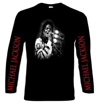 Michael Jackson, men's long sleeve t-shirt, 100% cotton, S to 5XL
